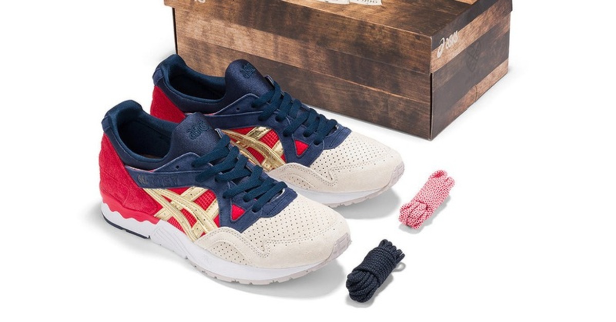 Concepts and ASICS Celebrate Patriotism With the Libertea GEL Lyte V